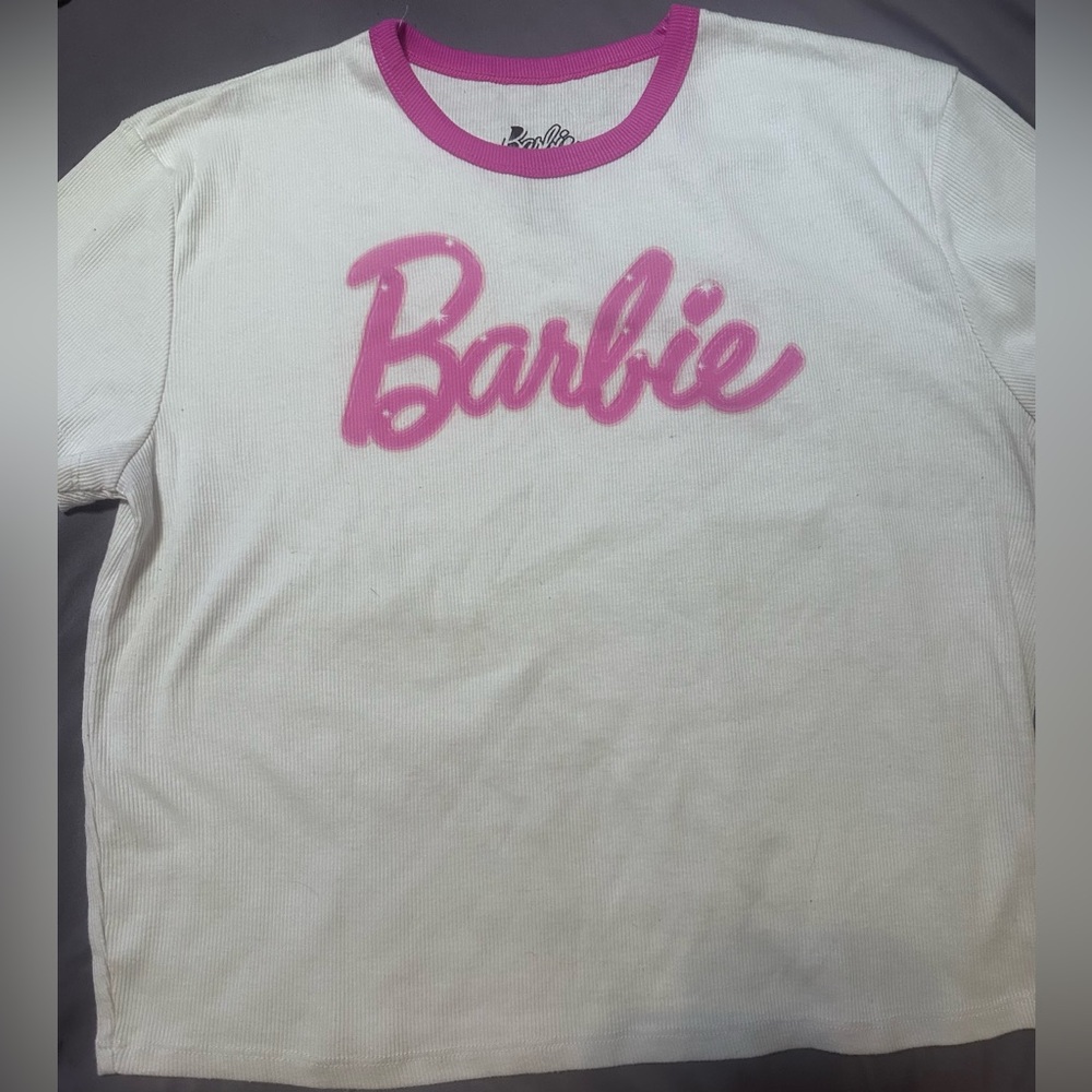 BARBIE Branded Authentic Tee Shirt PERFECT  XXL ✅Measurements